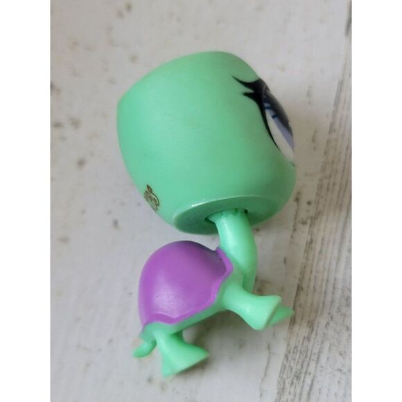 LPS green turtle Littlest Pet Shop toy figure animal pet - Picture 4 of 4